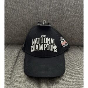 Florida State Seminoles Hat Cap Strap Back One Size Black Champions Nike 2013